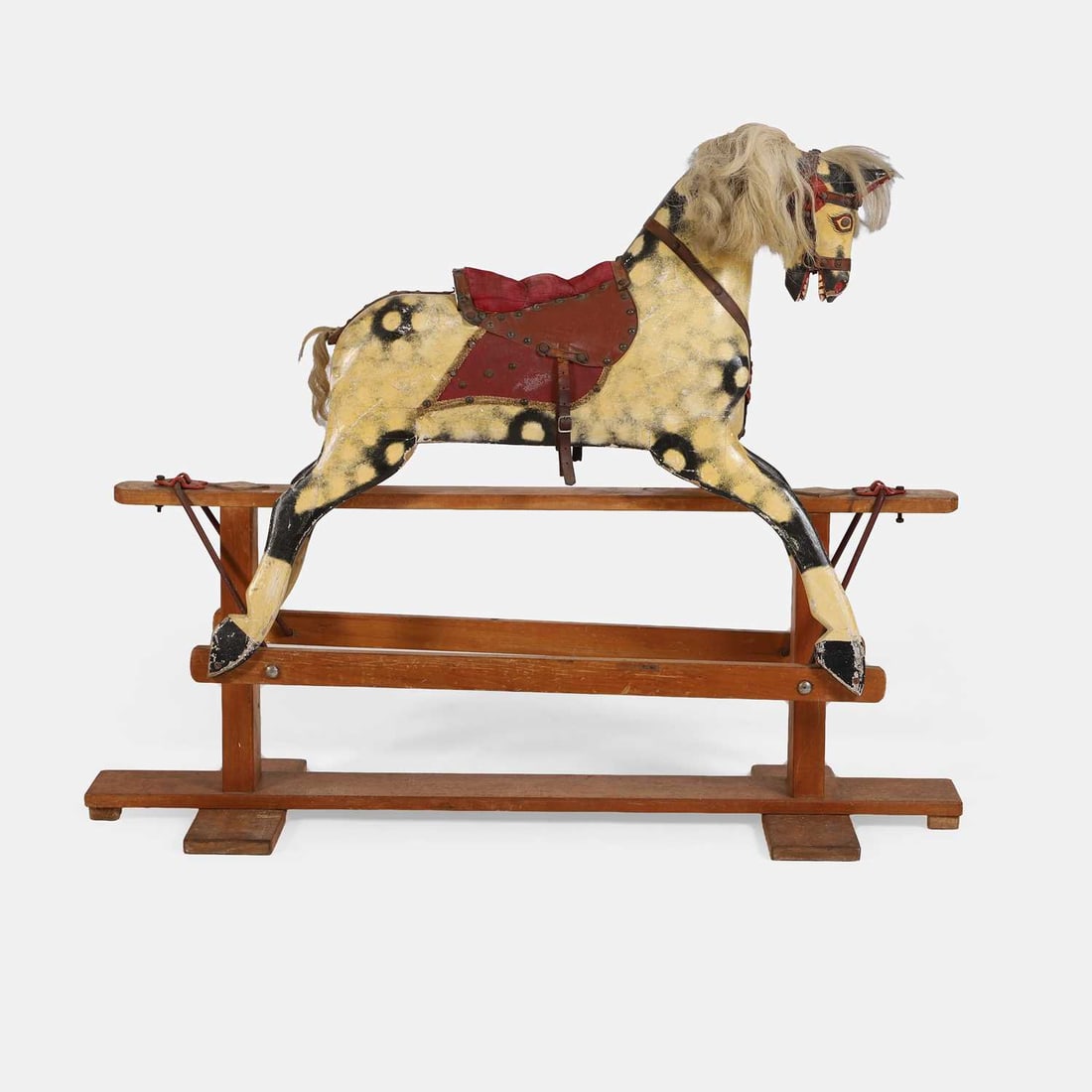 A rocking horse, mid-20th century, - 2