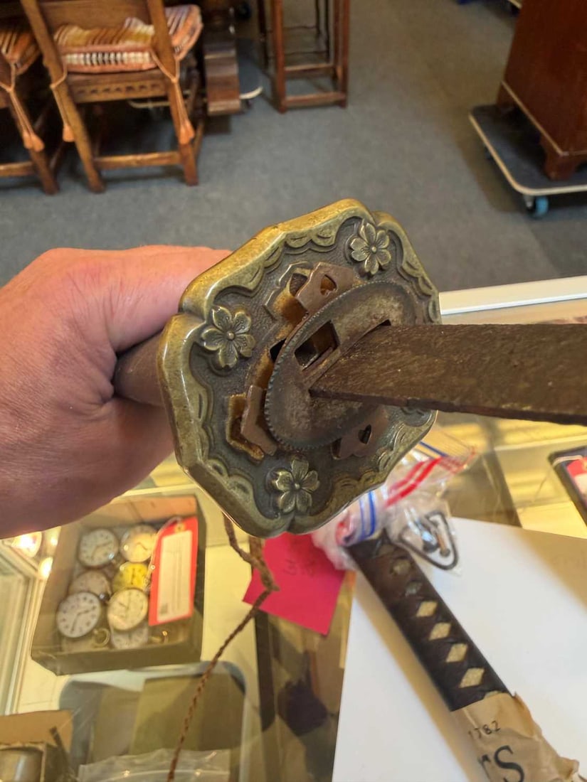 A Japanese Katana, 19th century, - 5