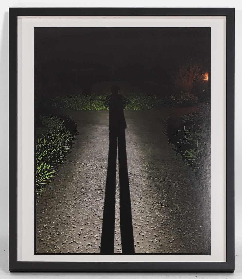 Mick Fleetwood (British, b.1947) 'Shadow Man': Mick Fleetwood (British, b.1947) 'Shadow Man' a unique photographic print 56 x 42cm; framed 64 x 53.5cm Footnote: This work is being sold on behalf of Mental Aid. No buyer's premium will