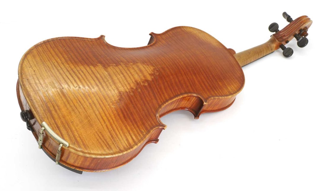 A cased violin, late 19th century, - 3