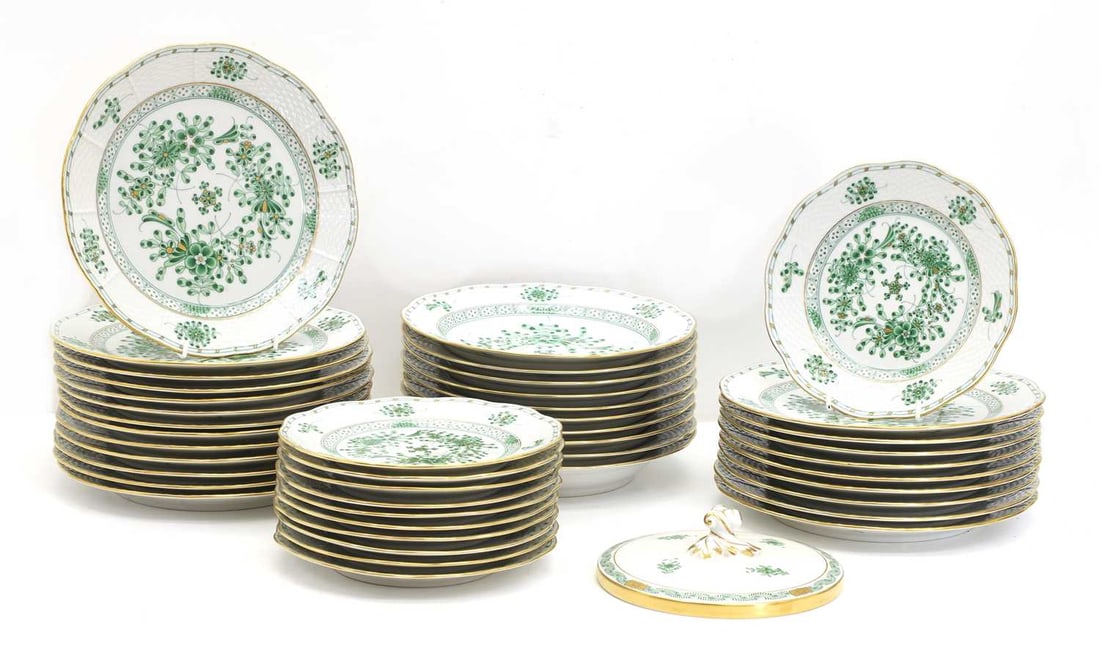 A Herend part service, early 20th century, - 3