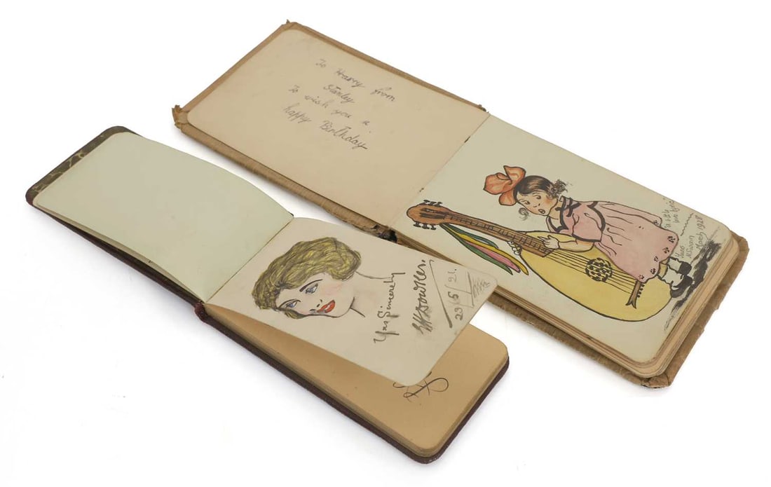 A collection of cricketing and other autographs, circa 1930-1933, - 2