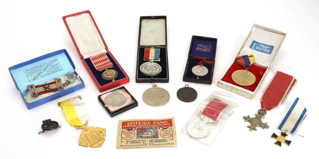 Monaco, a Rainier III medal,: Monaco, a Rainier III medal, in a fitted case, together with various other modern medals