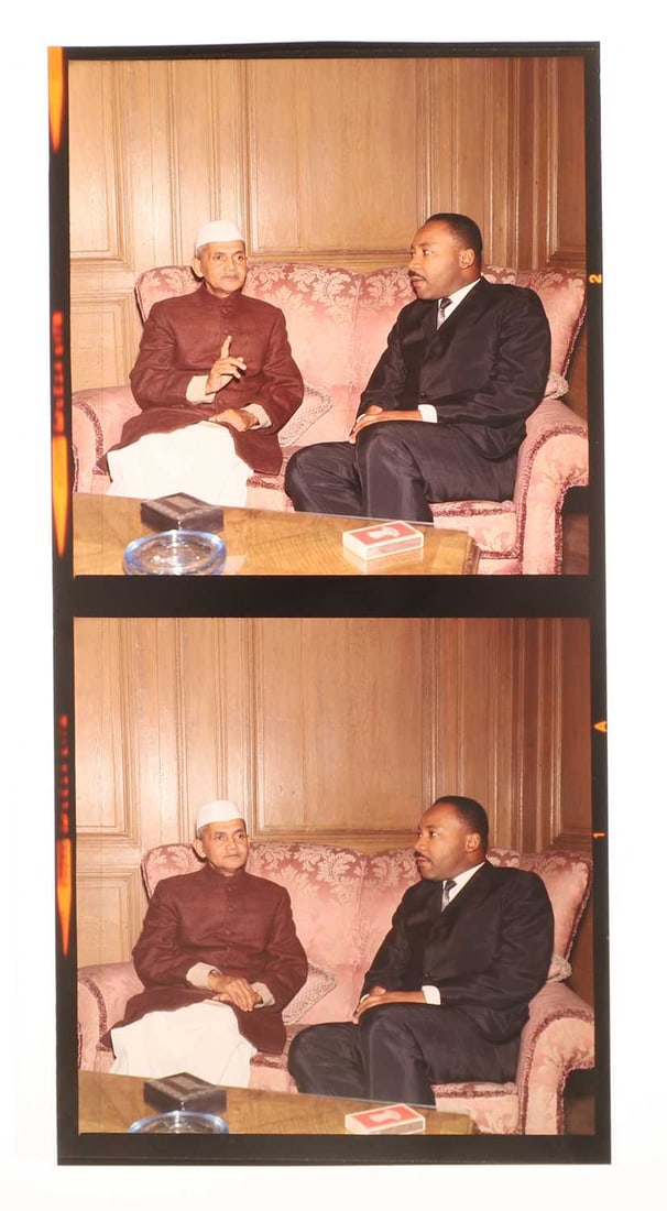 Edward Hancock (1929-2018), a group of rare colour slide photographs, - 2