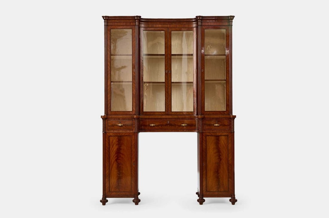 A Regency mahogany bookcase, circa 1820, (1 of 7)