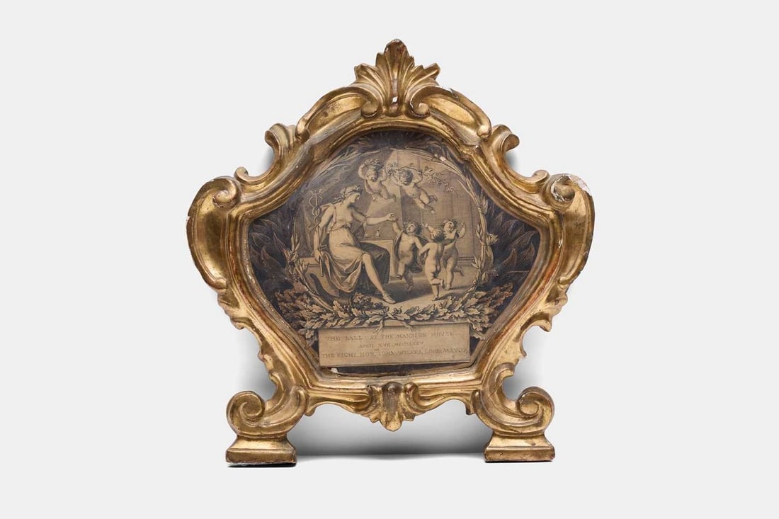 Francesco Bartolozzi RA (Italian, 1727-1815) after Giovanni Battista Cipriani, a ticket for the (1 of 2)
