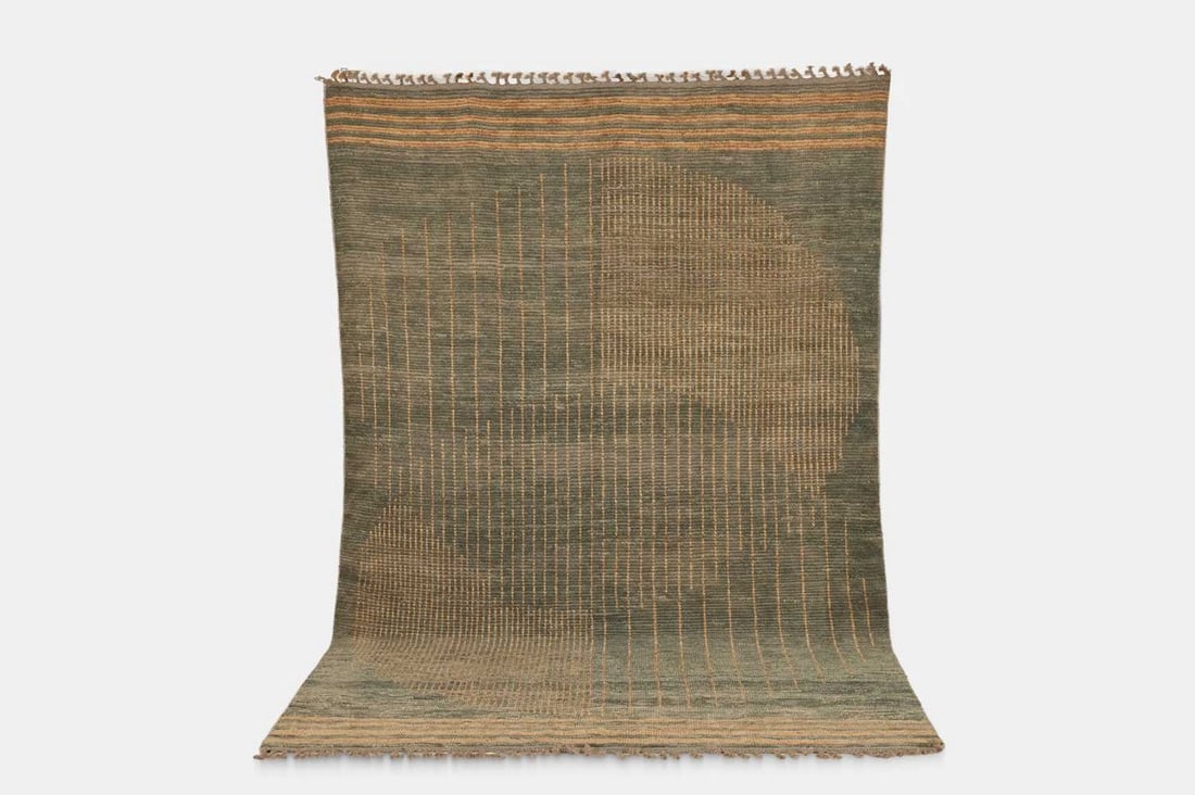 A modernist wool carpet, of recent manufacture, (1 of 3)