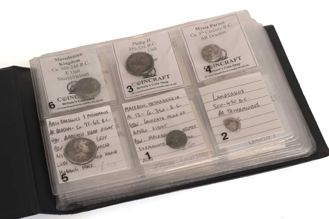 A collection of 26 ancient coins, 400BC and later,: A collection of 26 ancient coins, 400BC and later, to include bronze and silver examples, from Macedonia and Greece