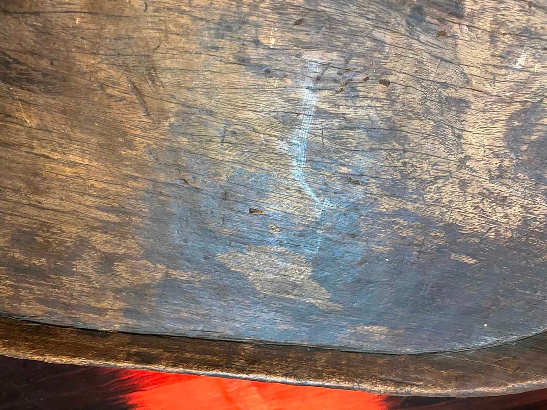 A dugout hardwood table, 20th century, Senufo, Ivory Coast, - 10
