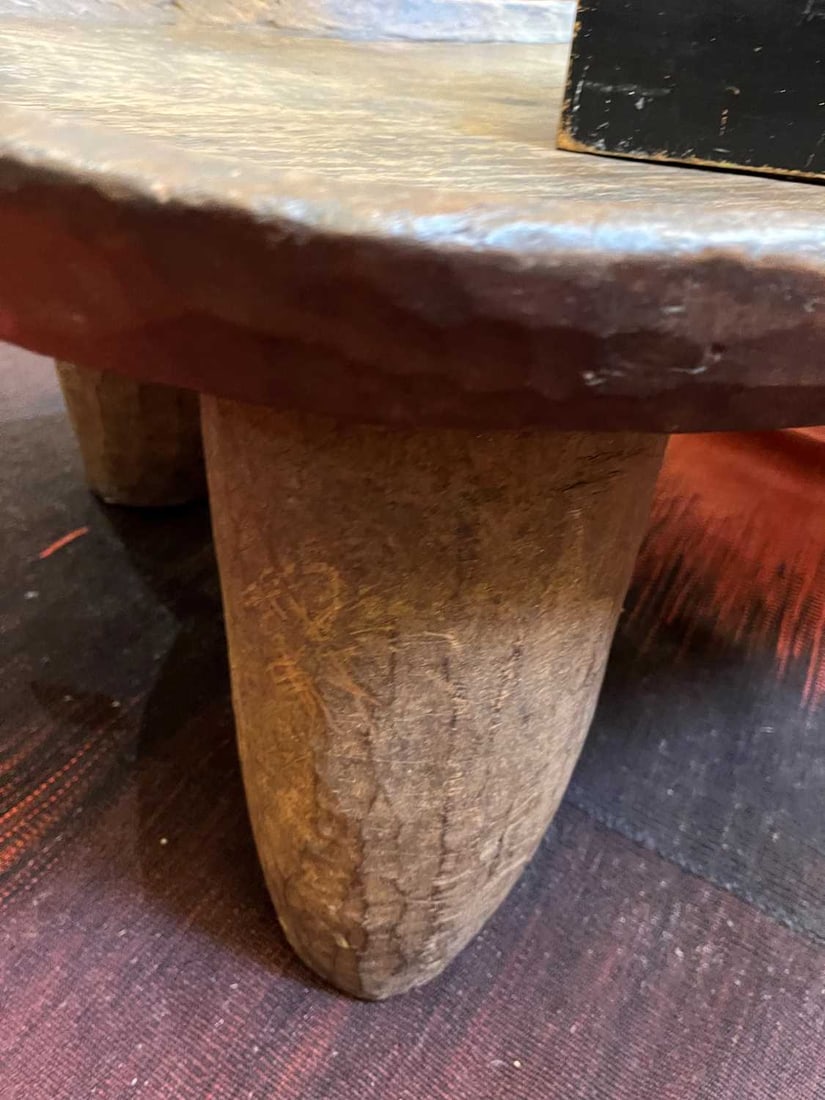 A dugout hardwood table, 20th century, Senufo, Ivory Coast, - 15