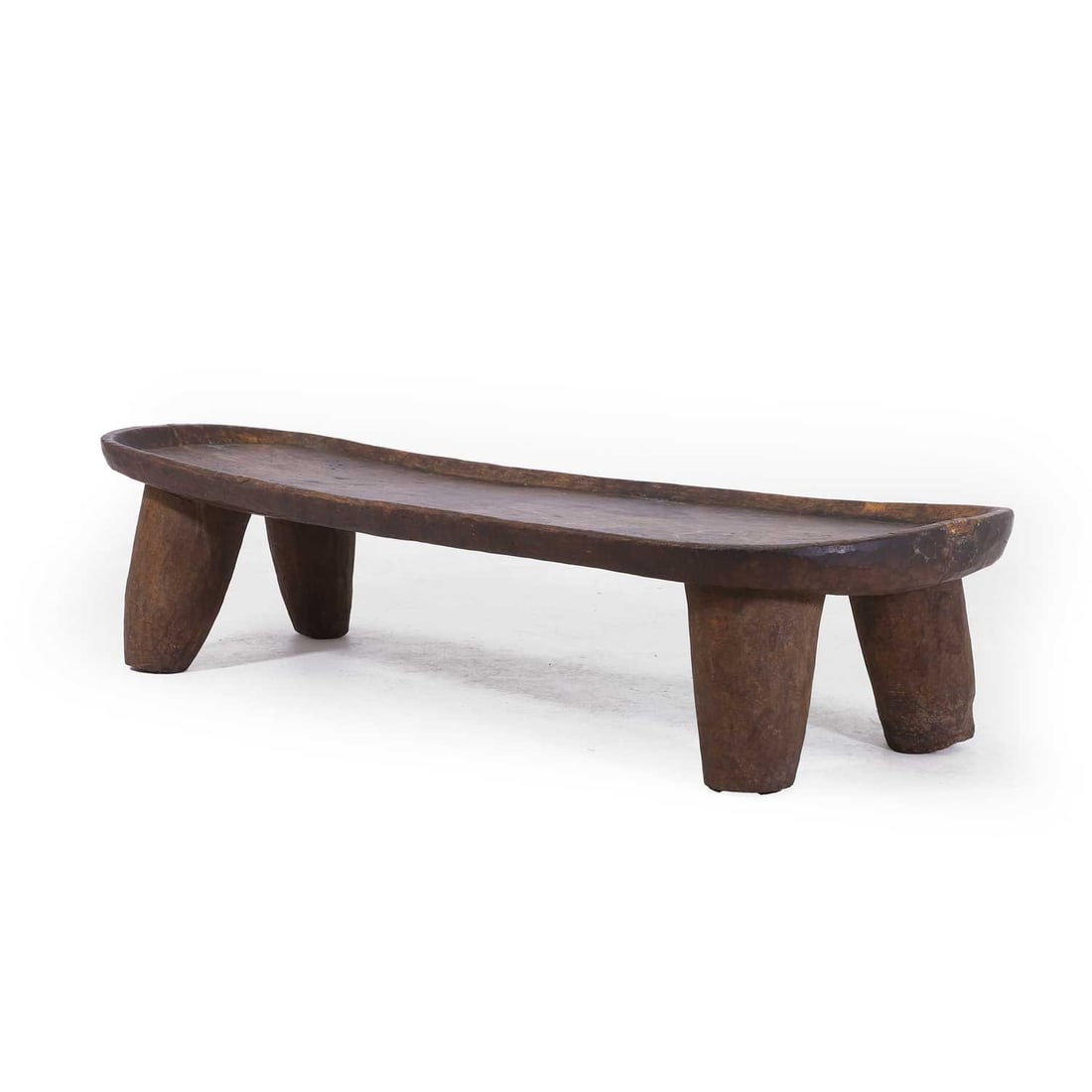 A dugout hardwood table, 20th century, Senufo, Ivory Coast, (1 of 16)