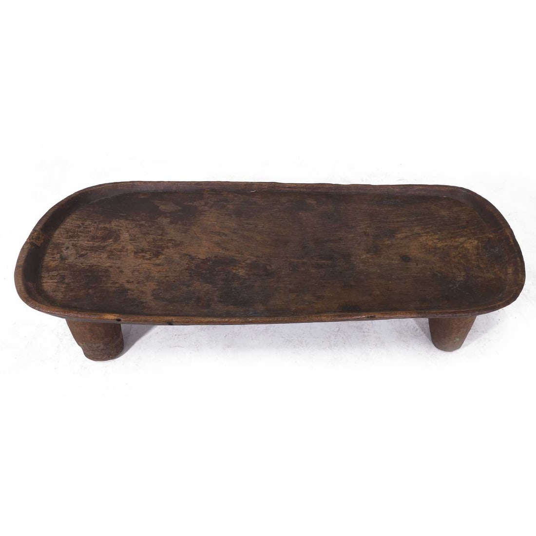 A dugout hardwood table, 20th century, Senufo, Ivory Coast, - 4