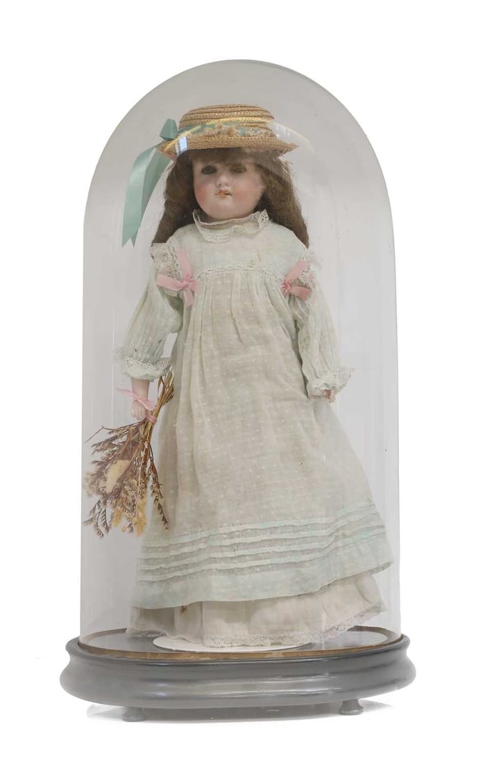 An Armand Marseille bisque head doll, early 1900s, (1 of 2)
