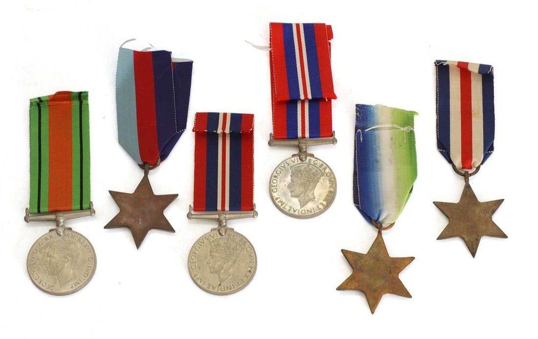 A WW2 group of medals, - 2