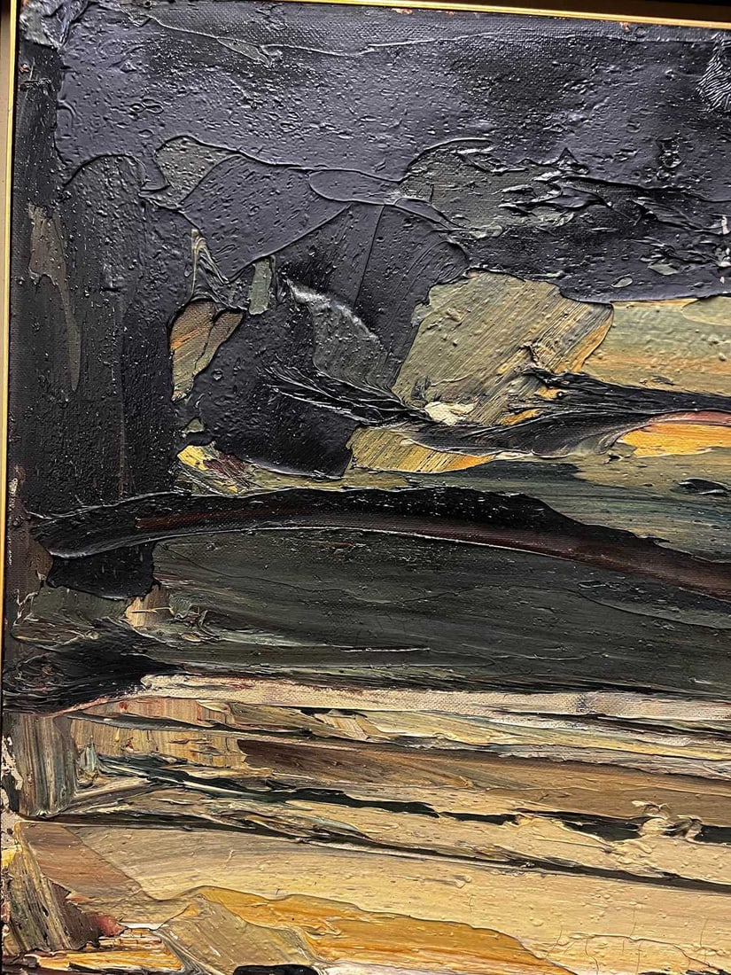 David Smith (British, 1930-1999) 'Black Horse Drove, Norfolk' - 6