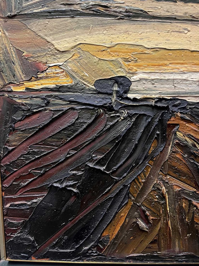 David Smith (British, 1930-1999) 'Black Horse Drove, Norfolk' - 7