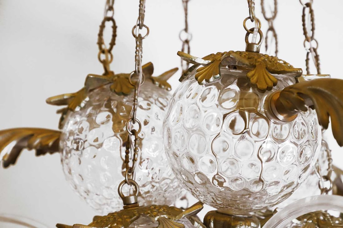 A glass 'Galaxy Lumina' chandelier by Borek Sipek for Lasvit, - 5
