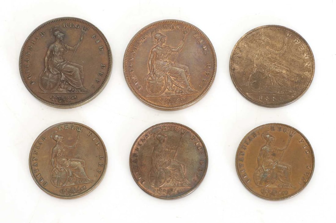 Coins, Great Britain, Victoria (1837-1901), - 2
