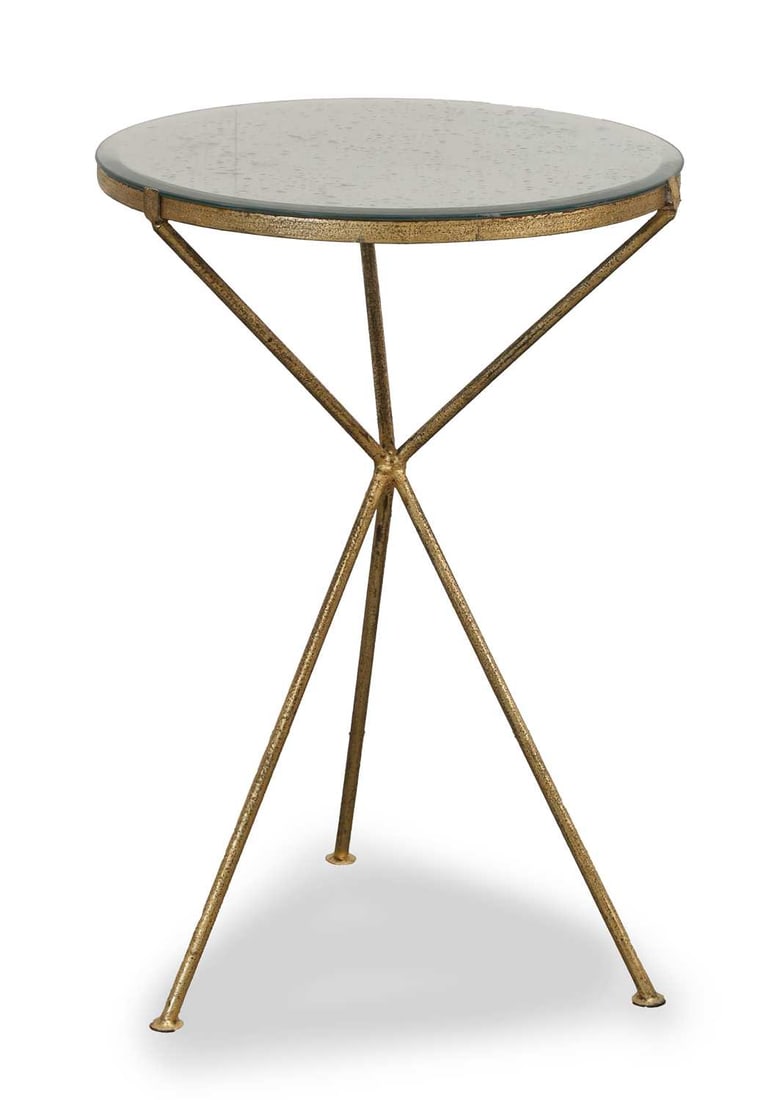A contemporary side table, of recent manufacture, (1 of 2)