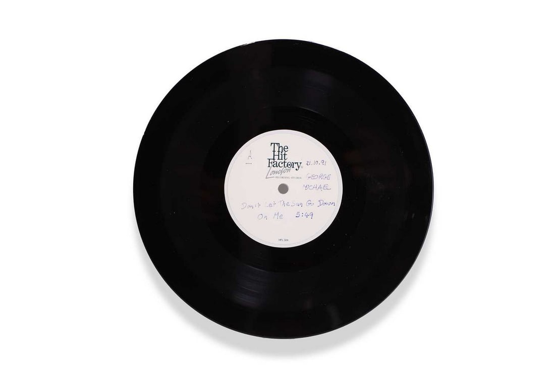 George Michael, a 7-inch acetate single, - 4