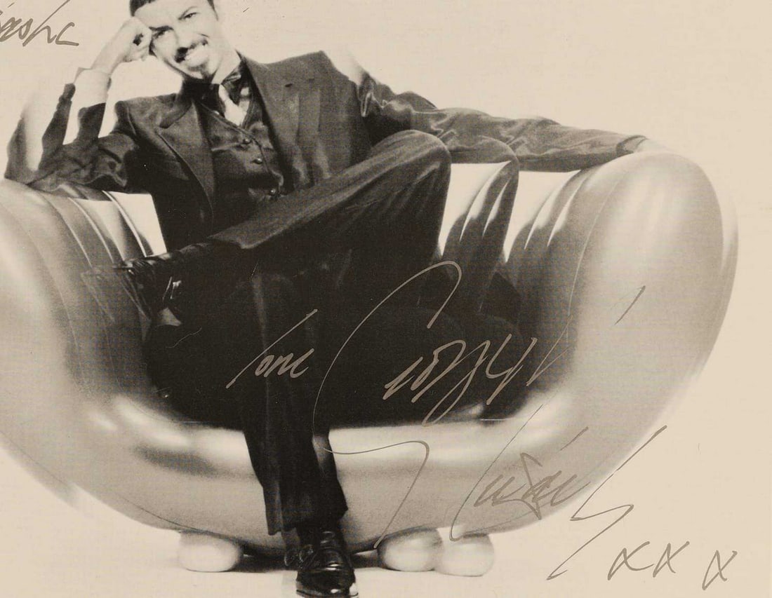 George Michael memorabilia, comprising: - 6