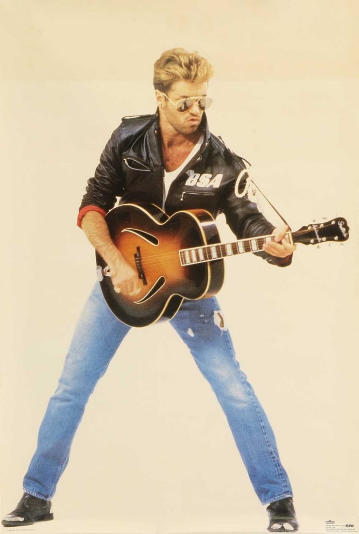 The Faith Tour', an illustrated tour programme, (1 of 19)