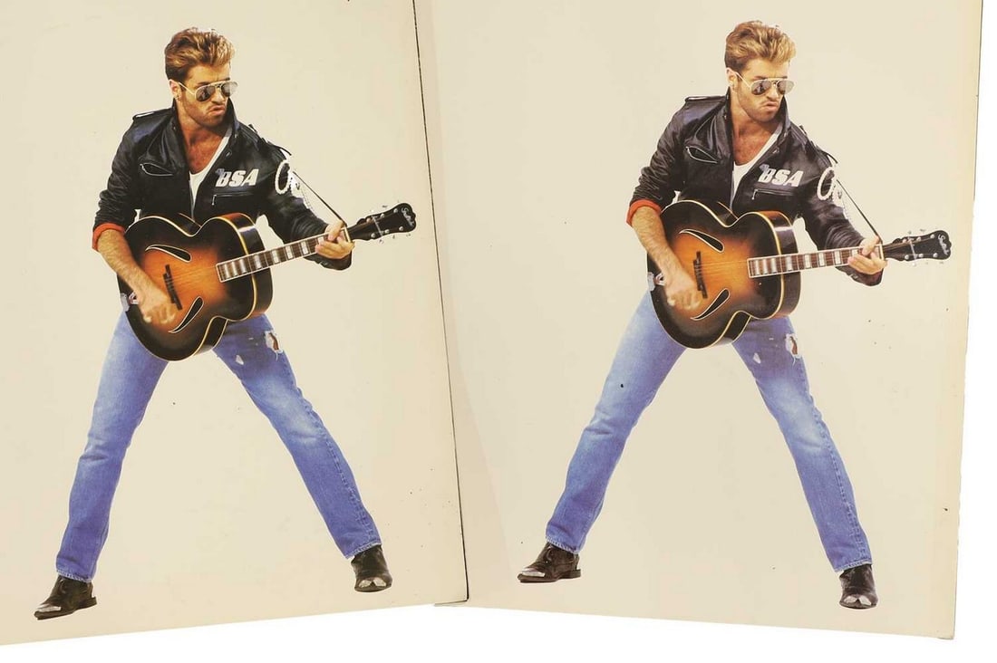 The Faith Tour', two tour programmes,: The Faith Tour', two tour programmes, with merchandise order forms (35 x 27.5cm) (2) Provenance: The estate of Siobhan Bailey, George and Wham!'s long-time PA. Condition Report: minor wear and