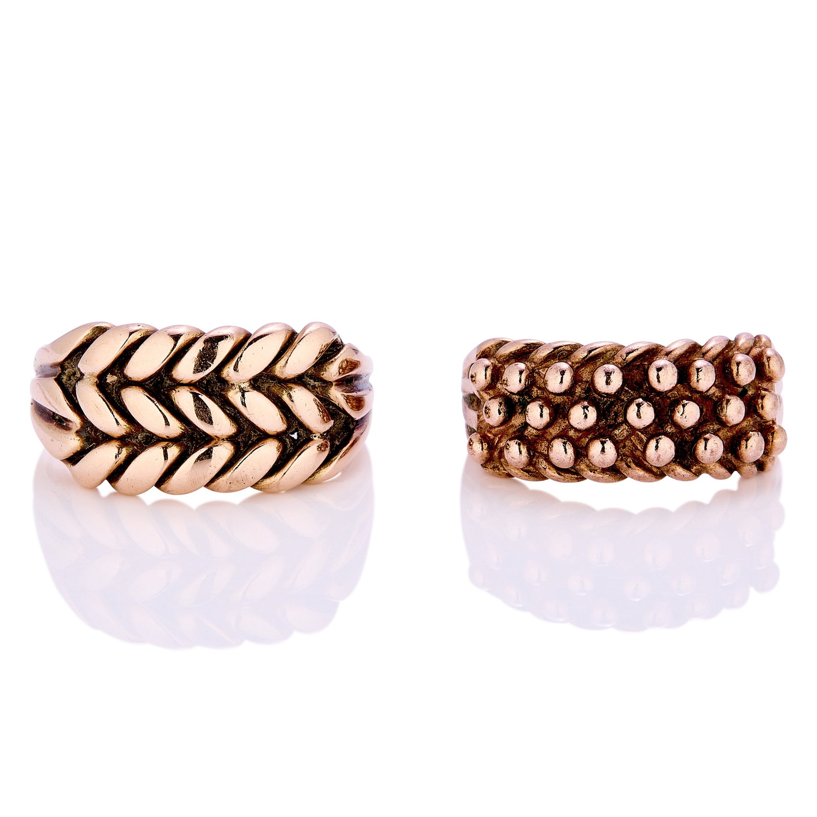 Two keeper rings, (1 of 2)