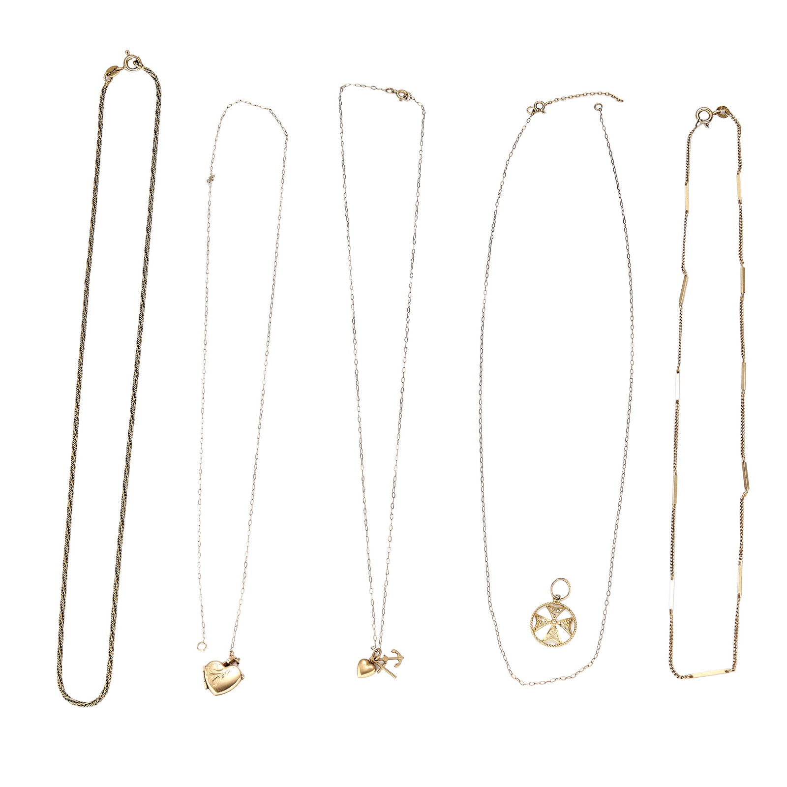 A group of chains and pendants, (1 of 1)