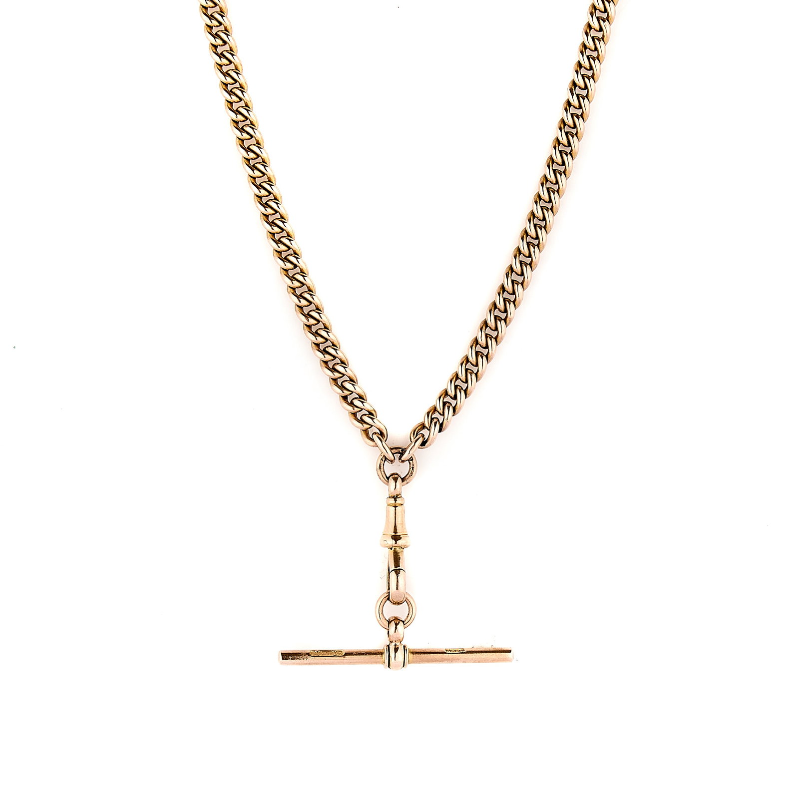 A 9ct gold Albert chain, (1 of 1)