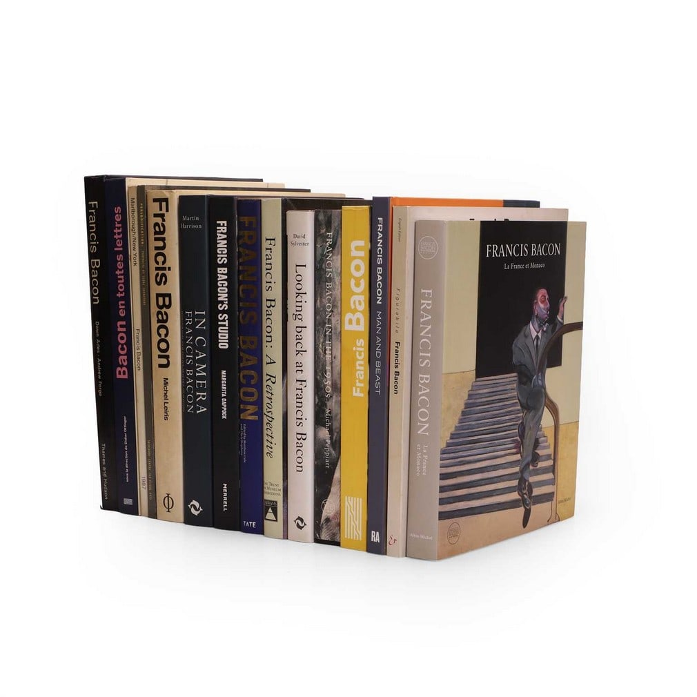 Francis Bacon (British, 1909-1992) A collection of books relating to the artist (1 of 2)