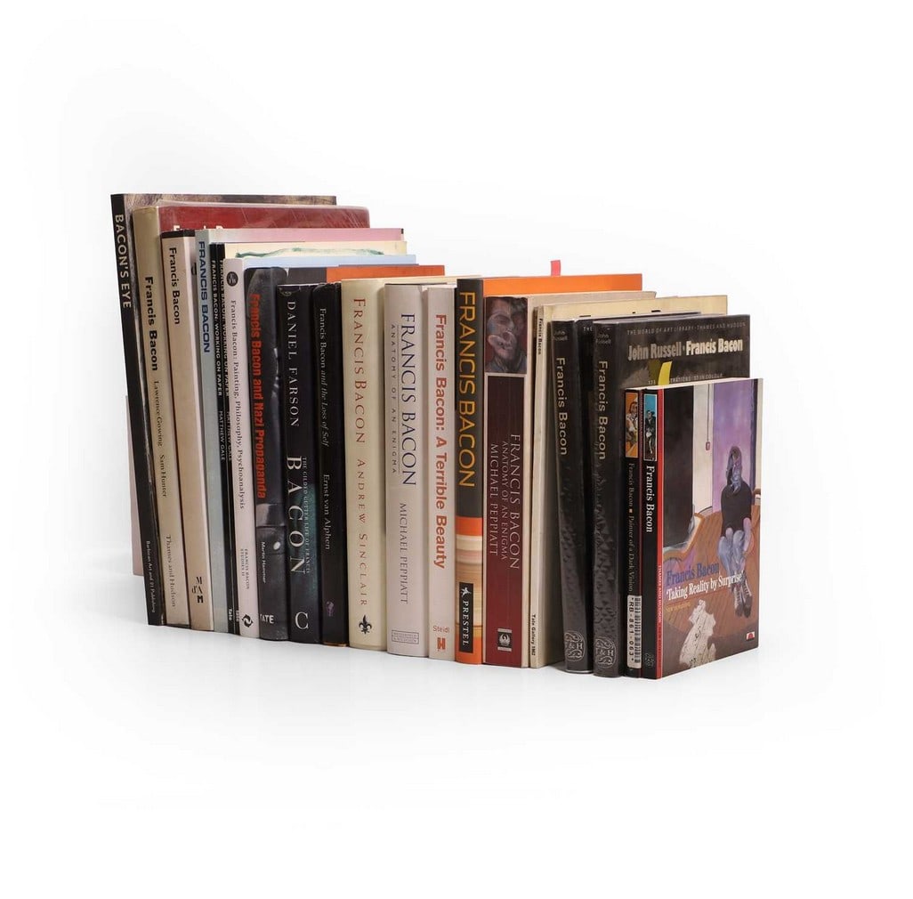 Francis Bacon (British, 1909-1992) A large collection of books relating to the artist (1 of 3)