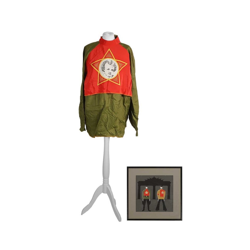 Elena Khudiakova (Russian, 1958-2015) A group of seven Soviet and constructivist-inspired fashion (1 of 4)