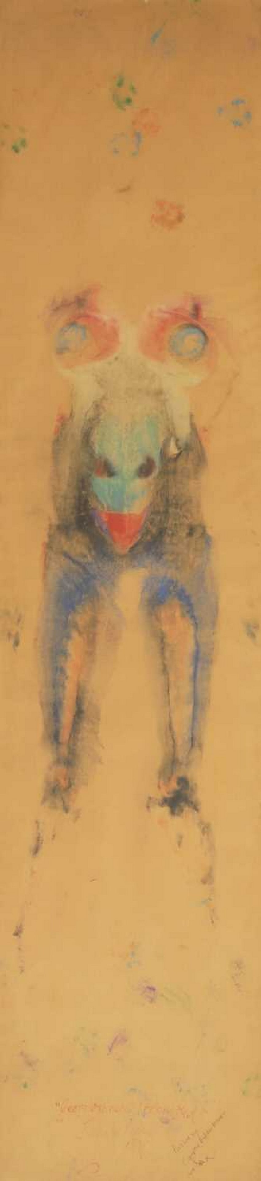 ▲ Conroy Maddox (British, 1912-2005) 'Bull', Jennifer Binnie body print (1 of 4)