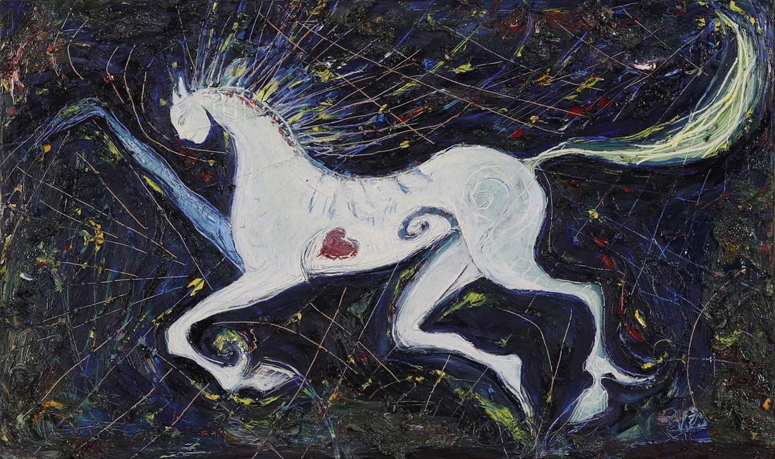 ▲ Jennifer Binnie (British, b.1958) 'Horse Person' (1 of 3)