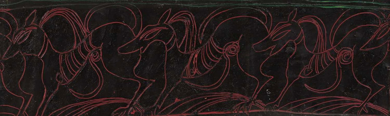 ▲ Jennifer Binnie (British, b.1958) Three dogs (1 of 3)