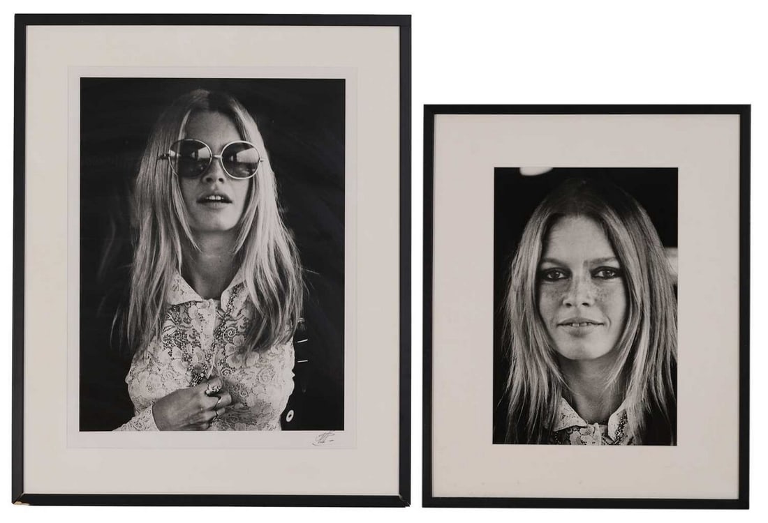 Ray Bellisario (British, 1936-2018) Two photographs of Brigitte Bardot (1 of 8)