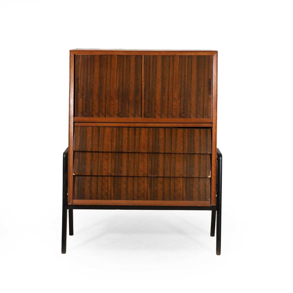 Gordon Russell (British, 1892-1980), a zebrano sideboard, (1 of 3)