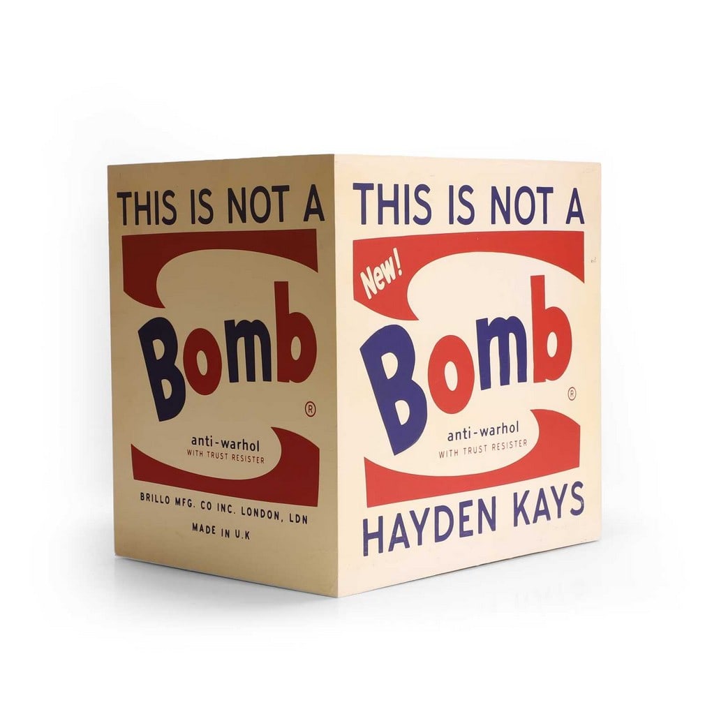▲ Hayden Kays (British, b.1985) 'This is Not a Bomb' (1 of 3)