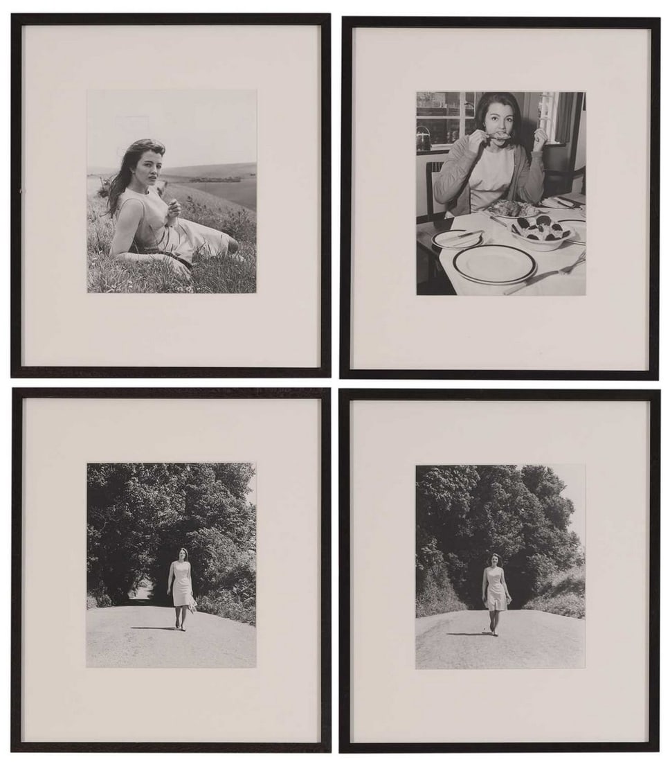 Ray Bellisario (British, 1936-2018) A group of four Christine Keeler 'First Day Out of Prison' (1 of 13)