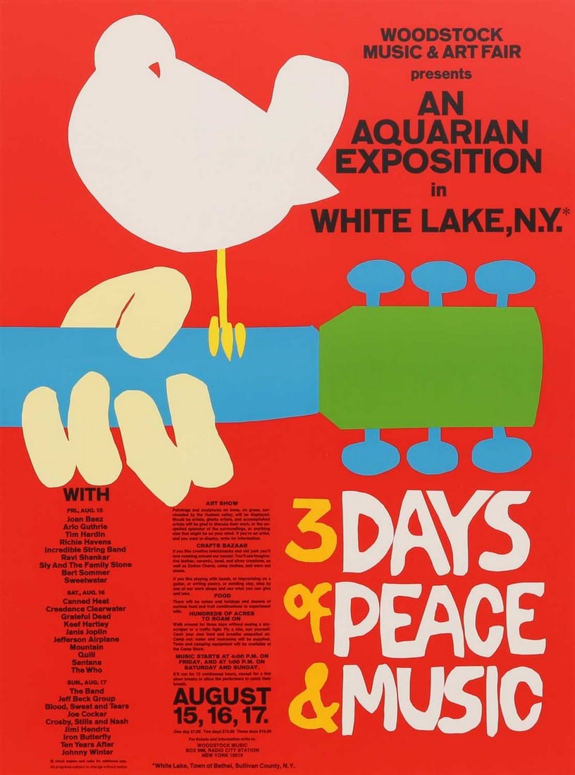 Woodstock, 1969 (1 of 4)