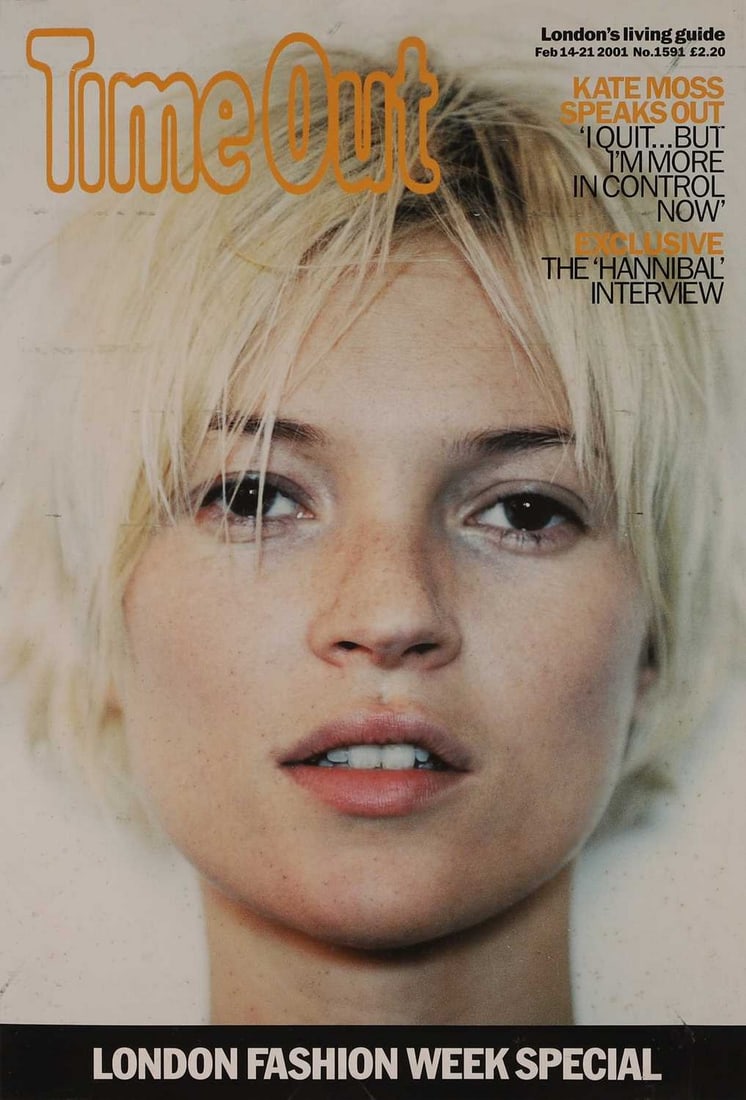 A collection of fashion and music advertising posters and prints: A collection of fashion and music advertising posters and prints to include images of Kate Moss, Georgia May Jagger, Madonna, The Crazy World of Arthur Brown and Christine Keeler (76 x 51cm and simila