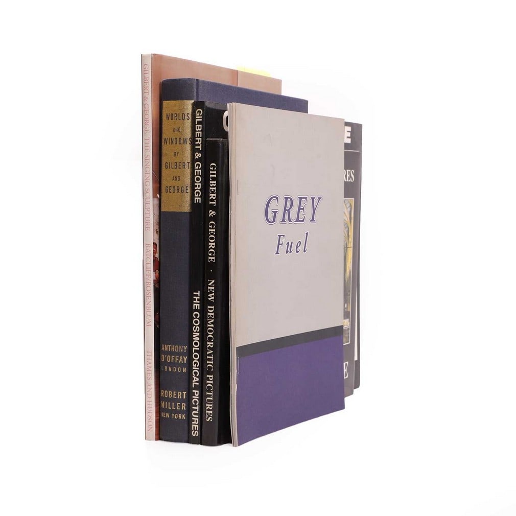 Gilbert & George (British, b.1943 and 1942) A group of five signed Gilbert & George books (1 of 2)