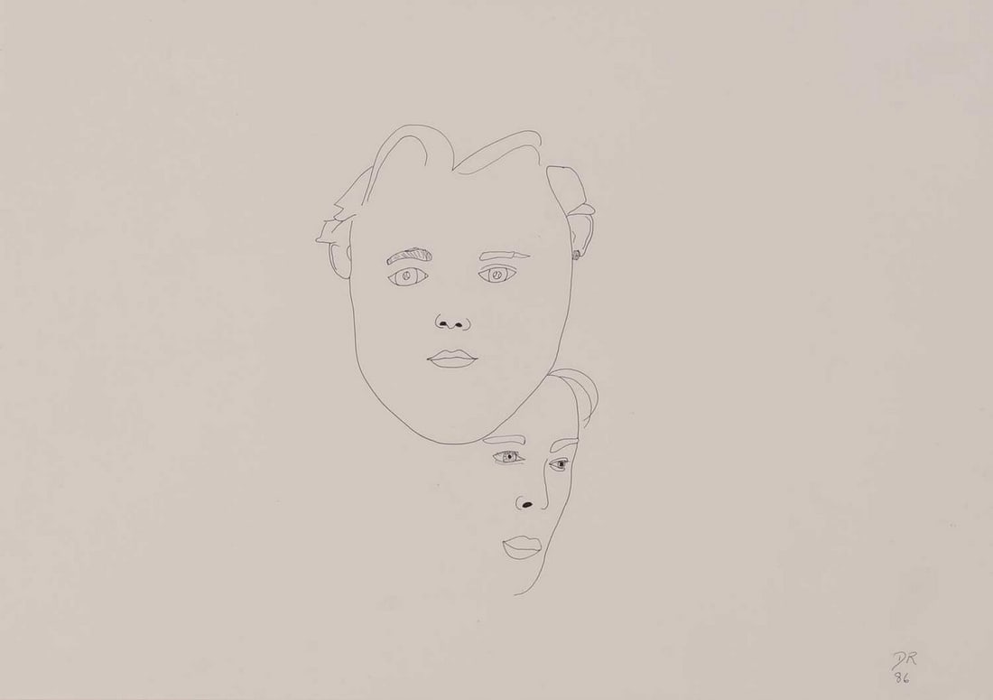 ▲ David Robilliard (British, 1952-1988) A study of two men (1 of 4)