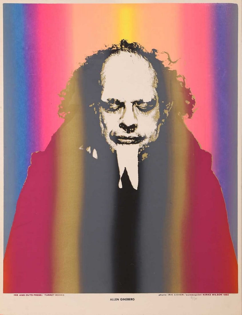 Kirke Wilson (20th century) from a 'bandaged poet' photograph by Ira Cohen (American, 1935-2011) (1 of 8)