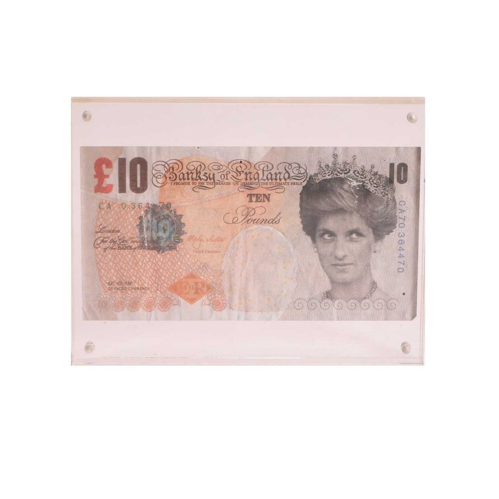 ▲ After Banksy 'Di-Faced Tenner' (1 of 2)
