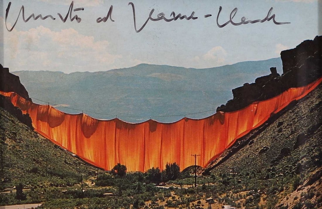 Christo Javacheff aka 'Christo' (Bulgarian, 1935-2020) and Jeanne-Claude Denat de Guillebon (French, (1 of 3)