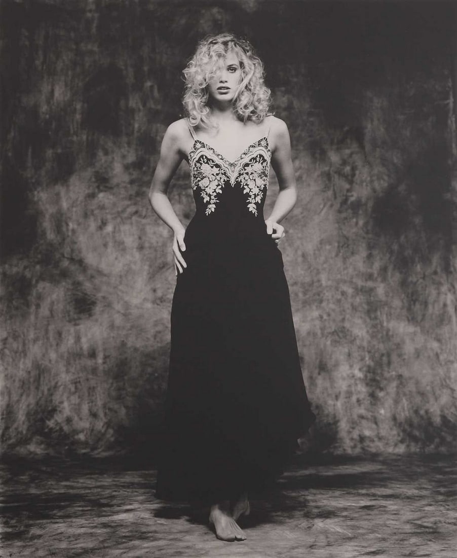 ▲ Bettina Rheims (French, b.1952) 'Johanna in Jean-Louis Scherrer, Paris', 1989: ▲ Bettina Rheims (French, b.1952) 'Johanna in Jean-Louis Scherrer, Paris', 1989 gelatin silver print, printed 1990, signed 'Bettina Rheims', inscribed with title, numbered 2/15 verso (image 54.5