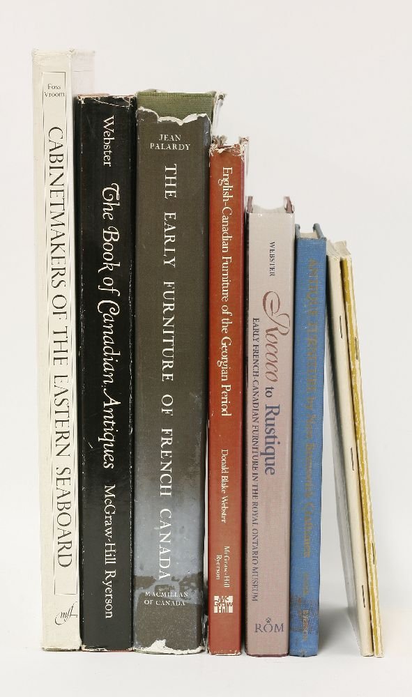 WORLD FURNITURE, CANADIAN ANTIQUES Huia G. Ryder,: WORLD FURNITURE, CANADIAN ANTIQUES Huia G. Ryder, 'Antique Furniture by New Brunswick Craftsmen', published by Ryerson Press, Toronto, 1965, Donald Blake Webster, 'Rococo to Rustique; Early French-Can