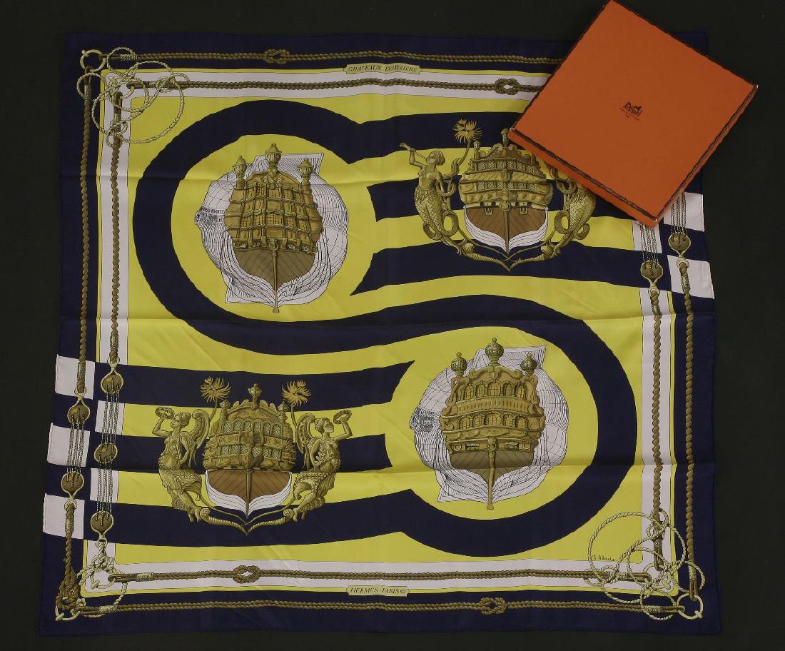 An Hermès silk scarf (1 of 1)